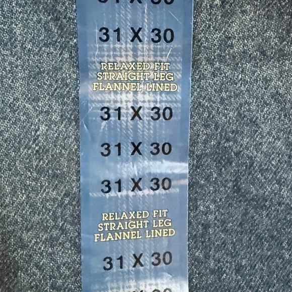 Carhartt Men's Relaxed Fit Denim Jeans - Deep Blue - Picture 5 of 7